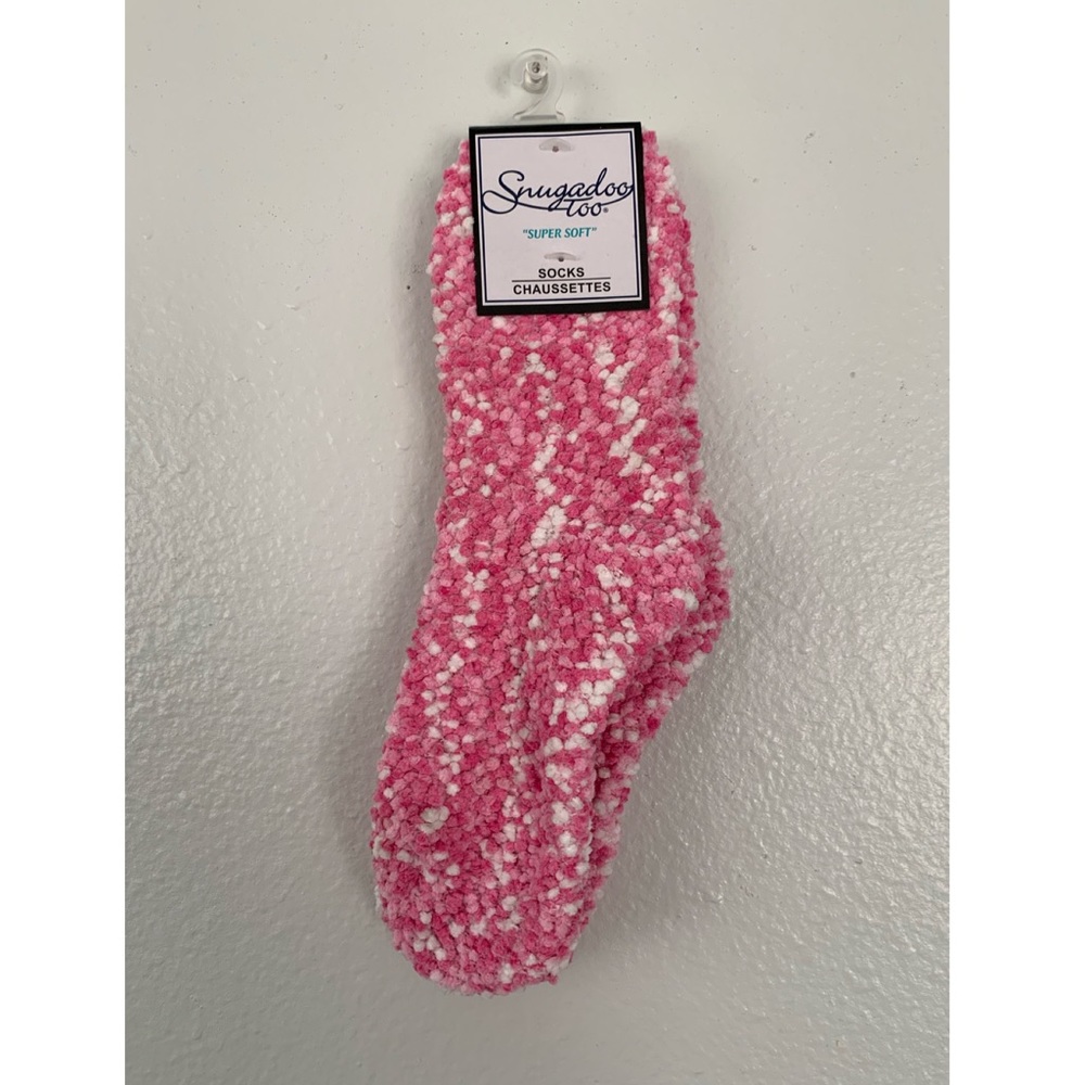 PINK FUZZY SOCKS